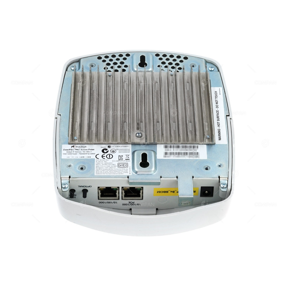 ZONEFLEX 7962 RUCKUS ZONEFLEX 7962 5GHZ DUAL BAND ACCESS POINT